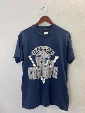 Vintage Dallas Cowboys T Shirt Large Screen Stars Best Single Stitch USA 0472